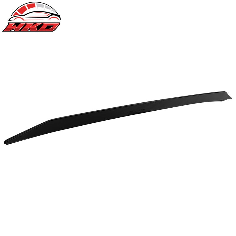 Fits 21-26 Kia EV6 X Style Rear Ducktail Trunk Spoiler Wing Lip ABS Gloss Black
