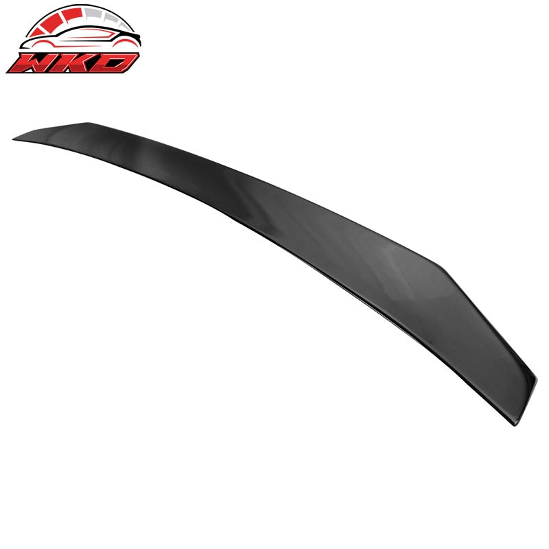 Fits 21-26 Kia EV6 X Style Rear Ducktail Trunk Spoiler Wing Lip ABS Gloss Black