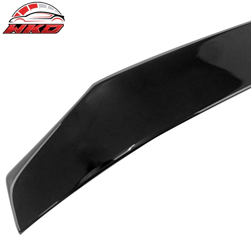 Fits 21-26 Kia EV6 X Style Rear Ducktail Trunk Spoiler Wing Lip ABS Gloss Black