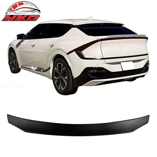 Wholesale 21-26 Kia EV6 X Style Rear Ducktail Trunk Spoiler Wing Lip ABS Unpainted