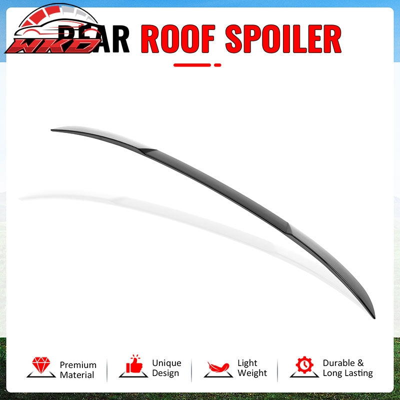 Wholesale 21-26 Kia K5 5th Gen 4Dr Gloss Black Roof Spoiler Rear Window Wing Lip ABS - Wikond Auto