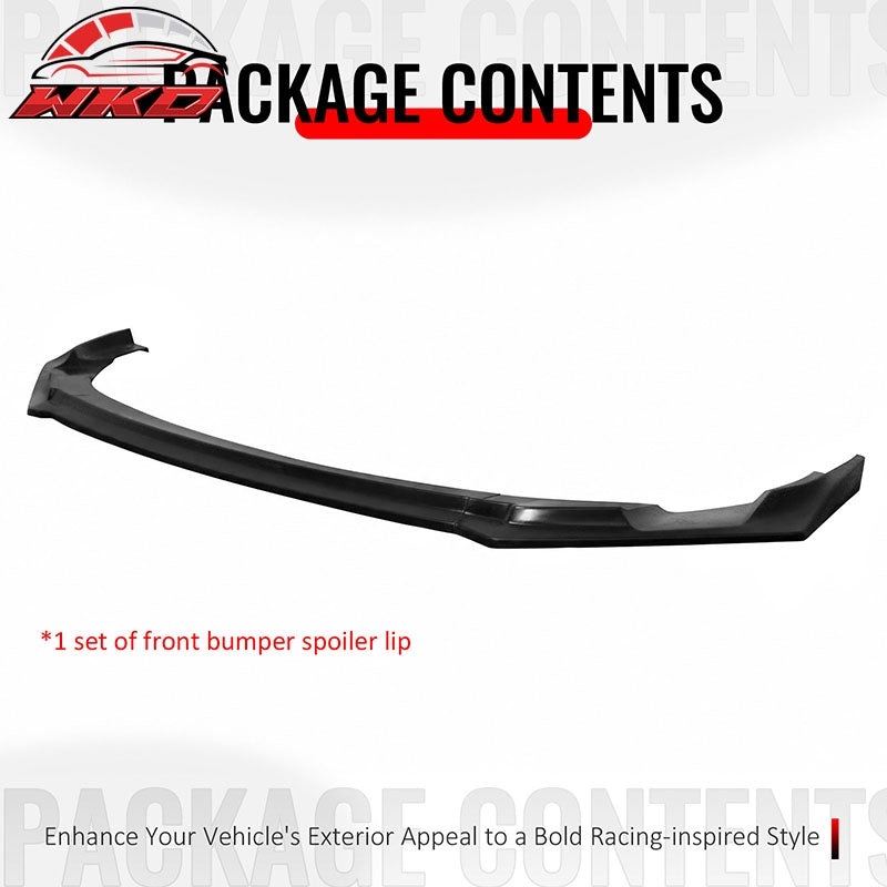 Fits 25-26 Kia K5 GT GT-Line Front Bumper Lip IKFM Style 3PCS Spoiler Unpainted PU