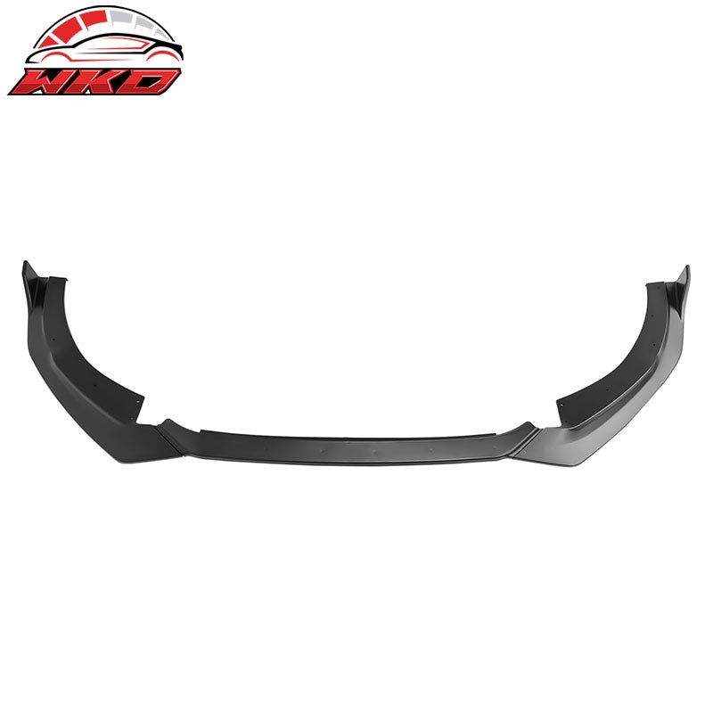 Fits 21-24 Kia K5 GT-Line RD Style 4PCS Front Bumper Lip Spoiler PP Matte Black