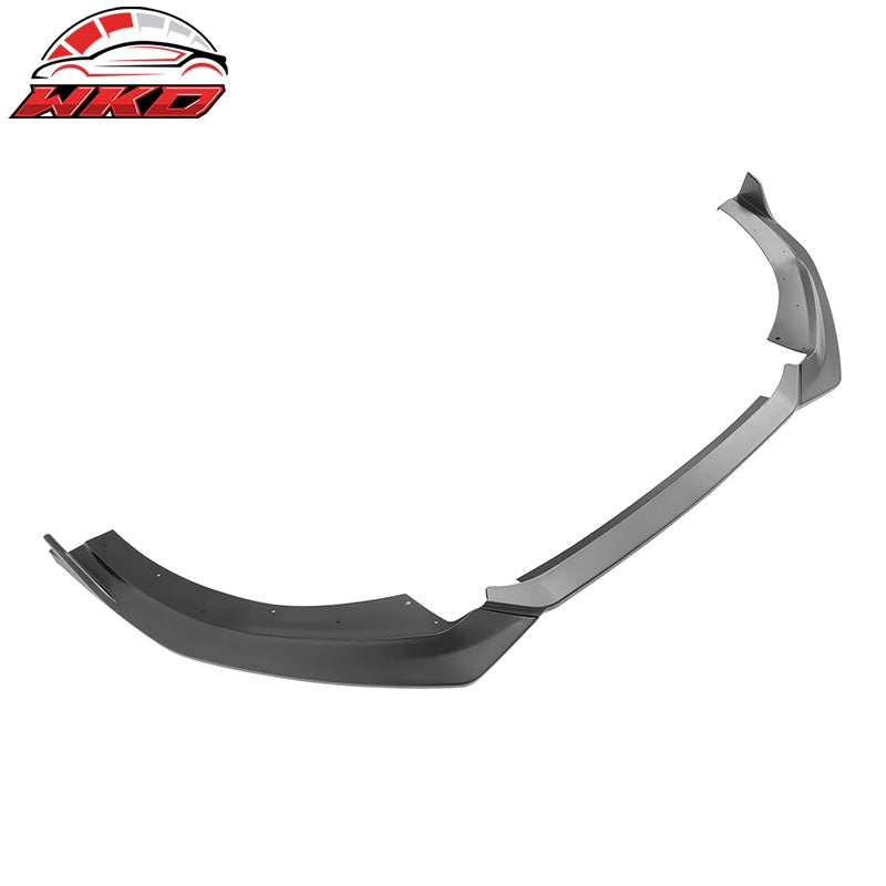 Fits 21-24 Kia K5 GT-Line RD Style 4PCS Front Bumper Lip Spoiler PP Matte Black