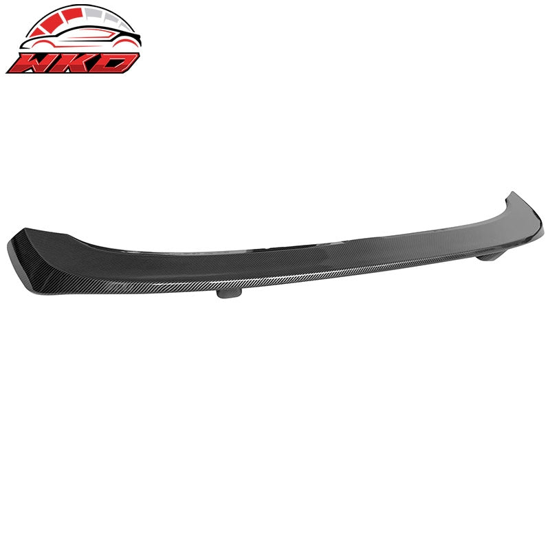 Fits 21-24 Kia K5 MG Style Rear Trunk Spoiler Wing Lip ABS Carbon Fiber Print