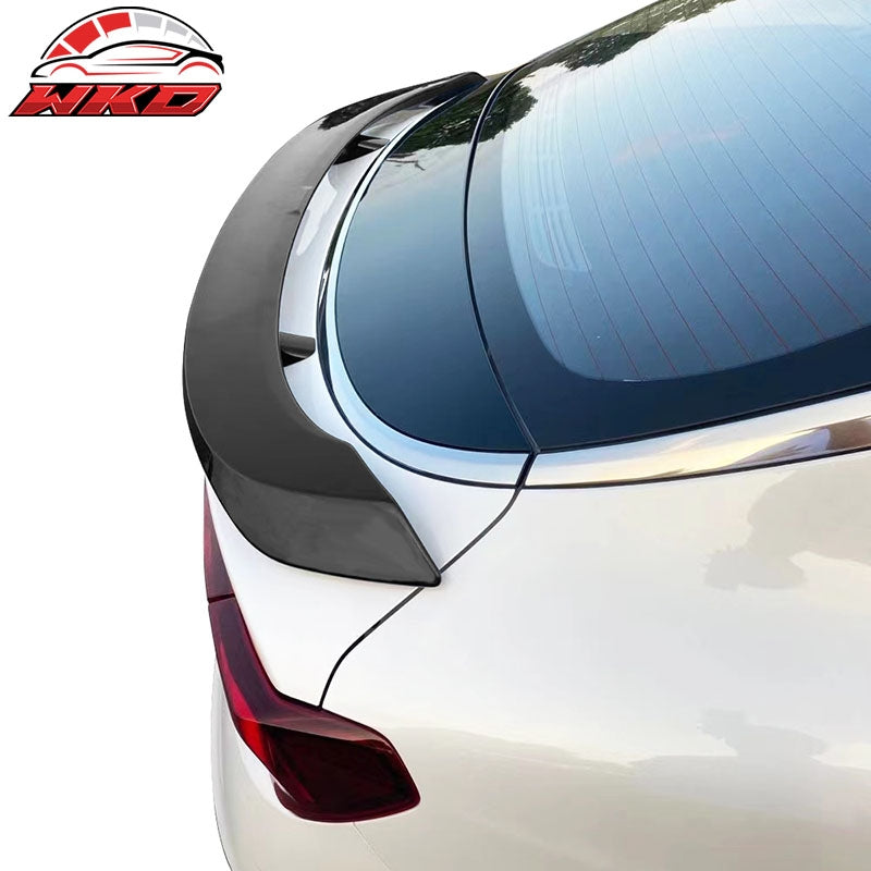 Fits 2021-2024 Kia K5 MG Style Rear Trunk Spoiler Wing Lip ABS Gloss Black