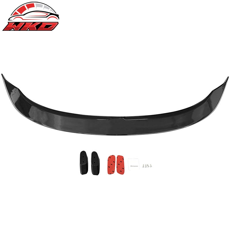 Fits 2021-2024 Kia K5 MG Style Rear Trunk Spoiler Wing Lip ABS Gloss Black