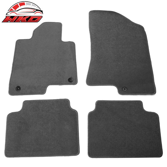Wholesale 21-26 Kia K5 Optima 4PCS Auto Car Front Rear Floor Mats Carpets Nylon Gray