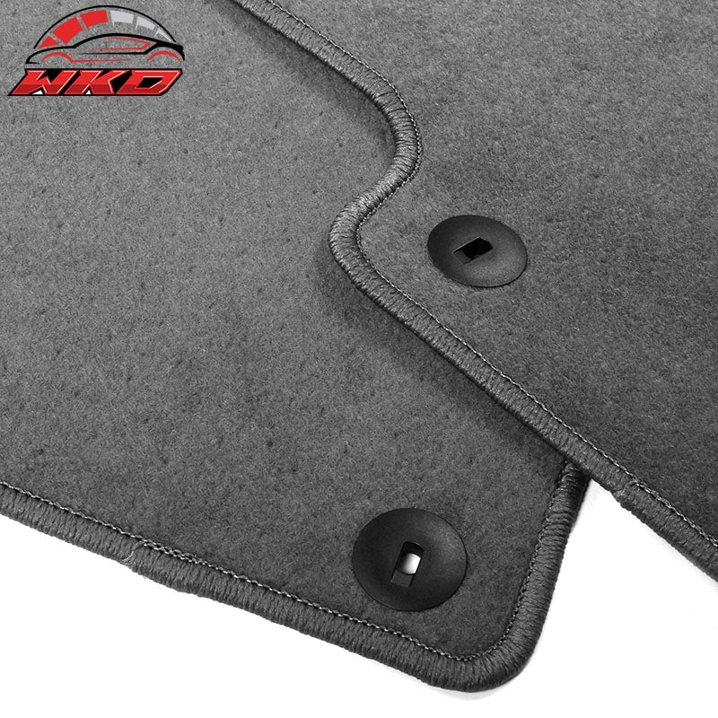 Fits 21-26 Kia K5 Optima 4PCS Auto Car Front Rear Floor Mats Carpets Nylon Gray
