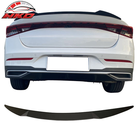 Wholesale 21-24 Kia K5 V Style Rear Trunk Spoiler Wing Lip ABS Matte Black