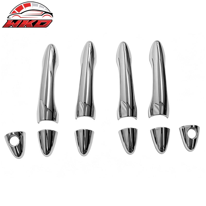 Wholesale Fits 11-15 Kia Optima Chrome ABS Door Handle Covers Trims w/ 1 or 2 Key Holes