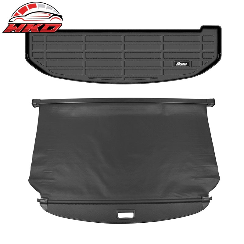 Wholesale 21-26 Kia Sorento 3D Molded TPE Rear Trunk Mat Cargo Liner Pad +Cargo Cover