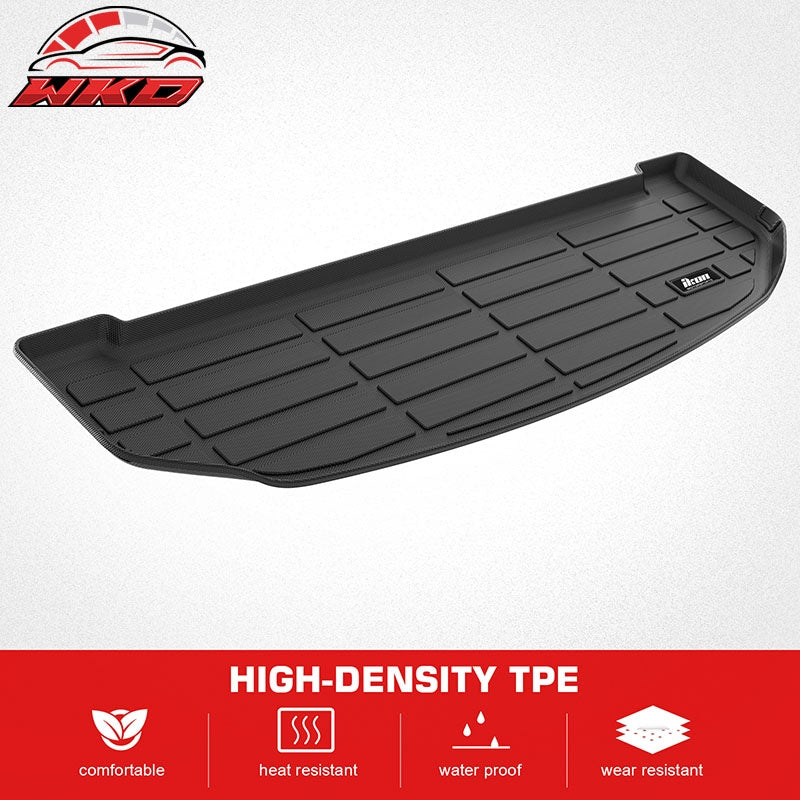 Fits 21-26 Kia Sorento 3D Molded TPE Rear Trunk Mat Cargo Liner Pad +Cargo Cover