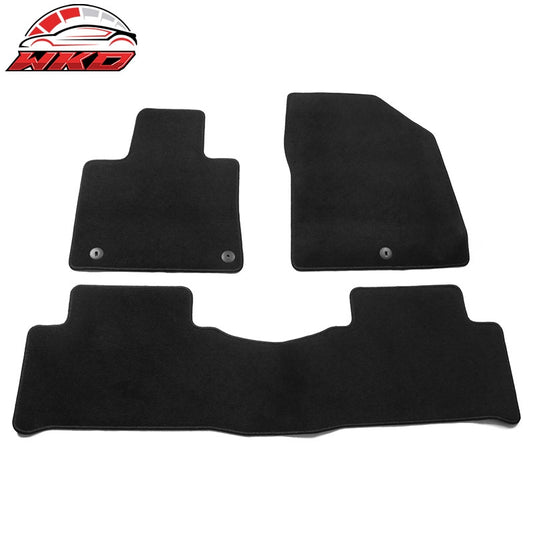 Wholesale 21-26 Kia Sorento 4-Door Front & Rear Floor Mats Carpet Nylon 3PCS - Black