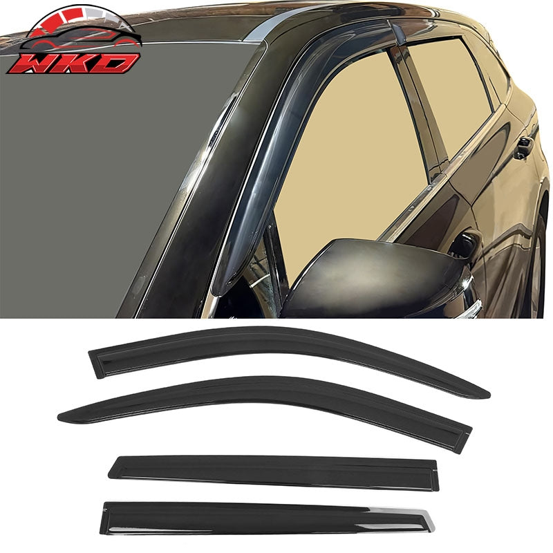 Wholesale 21-26 Kia Sorento Tape on Window Visors Vent Rain Sun Wind Guards Deflector