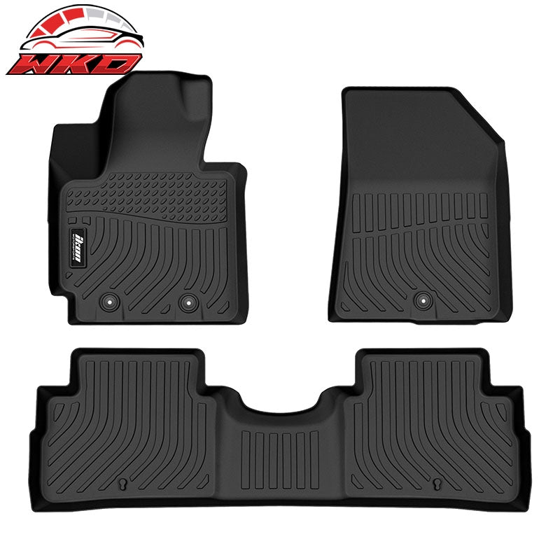 Wholesale 14-19 Kia Soul Hatchback 3D Anti-Slip Floor Mats All Weather TPE Carpet 3PC
