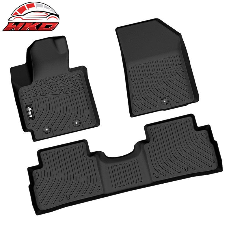 Fits 14-19 Kia Soul Hatchback 3D Anti-Slip Floor Mats All Weather TPE Carpet 3PC