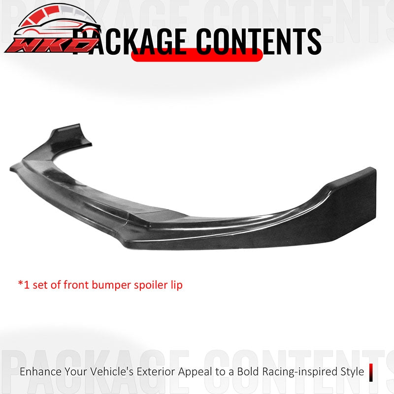 Wholesale 23-25 Kia Soul IKCS Style 3PCS Front Bumper Lip Lower Spoiler Unpainted PU - Wikond Auto
