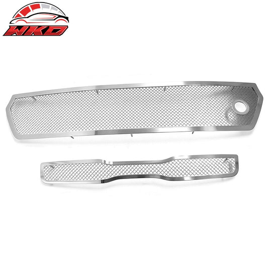 Wholesale 2014-2016 Kia Soul Mesh Style Front Bumper Grille Chrome Stainless Steel - Wikond Auto