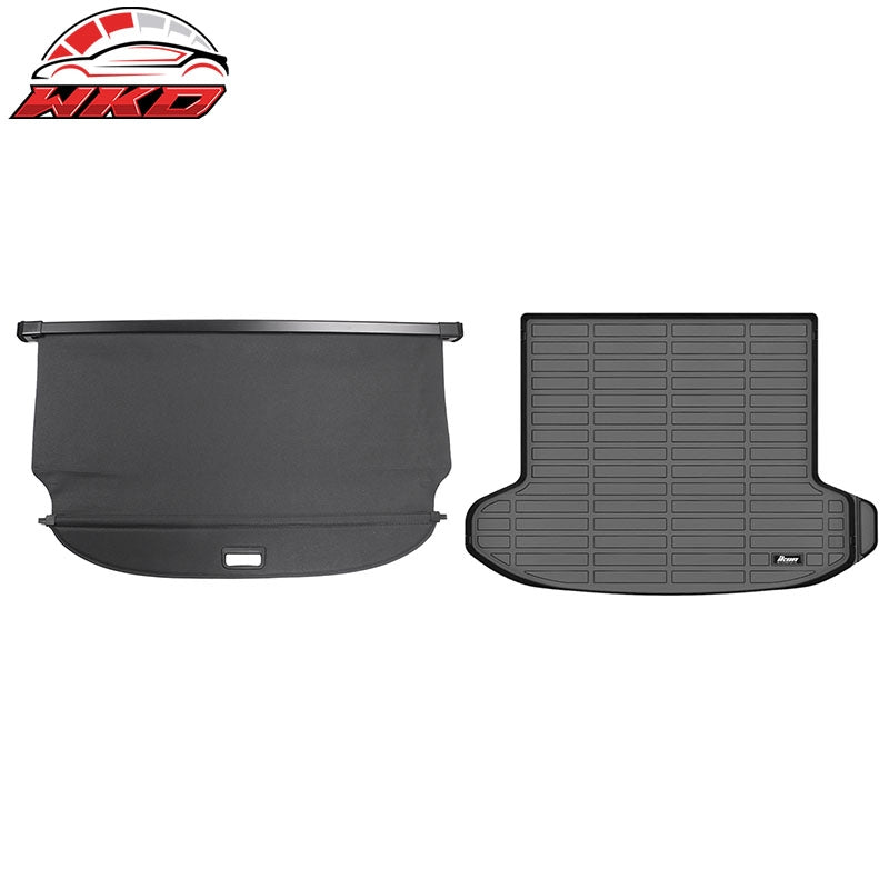 Wholesale 23-25 Kia Sportage FHEV 3D TPE Rear Trunk Mat Cargo Liner Pad + Cargo Cover