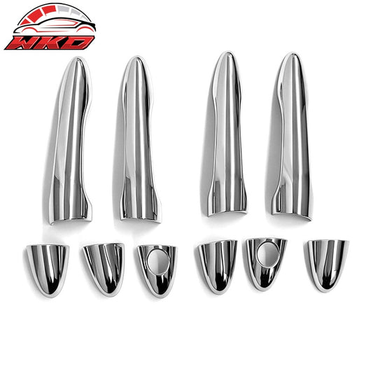 Wholesale For 11-16 Kia Sportage Front Rear Door Handle Cover W/ 1-or-2-Keyhole Chrome ABS