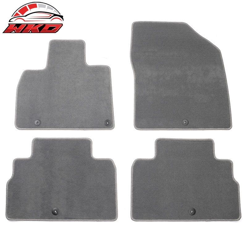 Wholesale 20-25 Kia Telluride 4DR Front & Rear Floor Mats Carpet Nylon 4PCS - Gray