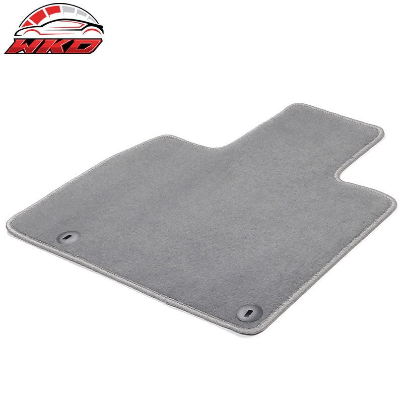 Fits 20-25 Kia Telluride 4DR Front & Rear Floor Mats Carpet Nylon 4PCS - Gray