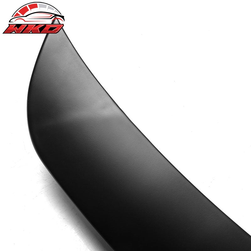 Fits 20-25 Kia Telluride IKON ABS Add-on Trunk Spoiler Middle Lip Matte Black
