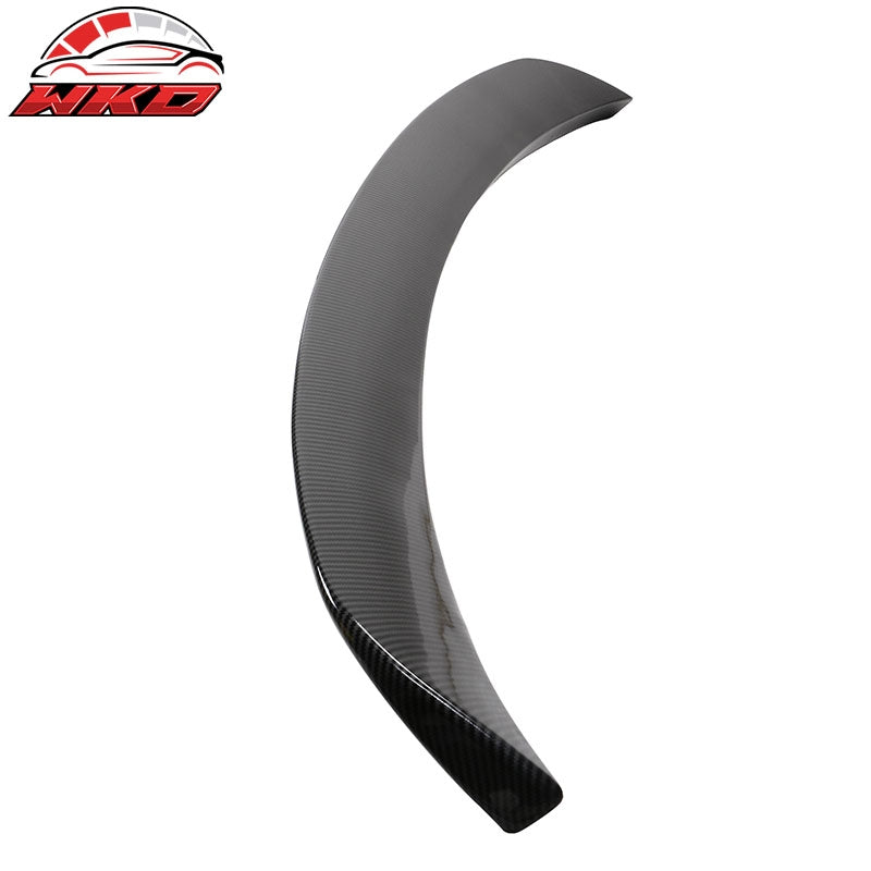 Fits 20-25 Kia Telluride IKON Add-on Trunk Spoiler Middle Lip Carbon Fiber Print