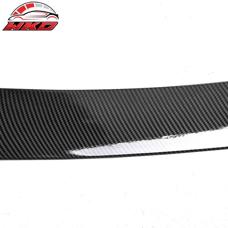 Fits 20-25 Kia Telluride IKON Add-on Trunk Spoiler Middle Lip Carbon Fiber Print