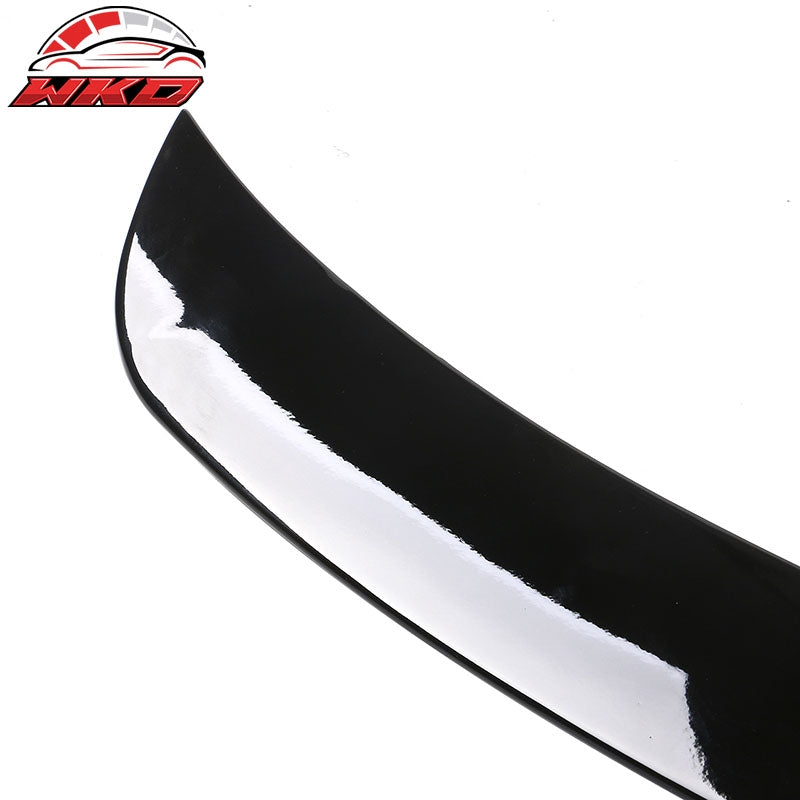 Fits 20-25 Kia Telluride IKON ABS Add-on Trunk Spoiler Middle Lip Gloss Black