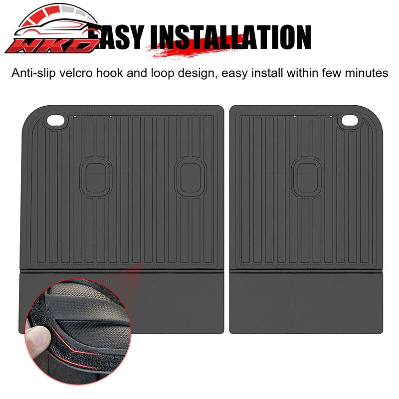 Fits 2027 Kia Telluride TPE All Weather Waterproof 3D Backrest + Rear Trunk Mats