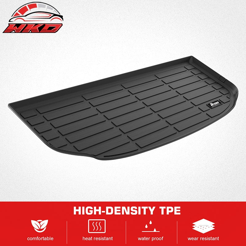Fits 2027 Kia Telluride TPE All Weather Waterproof 3D Backrest + Rear Trunk Mats