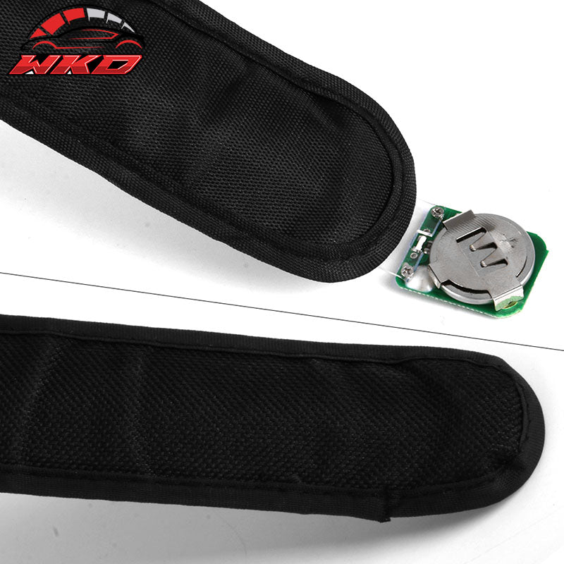 LED Slap Armband Lights Glow Band for Running 35cm Red Color