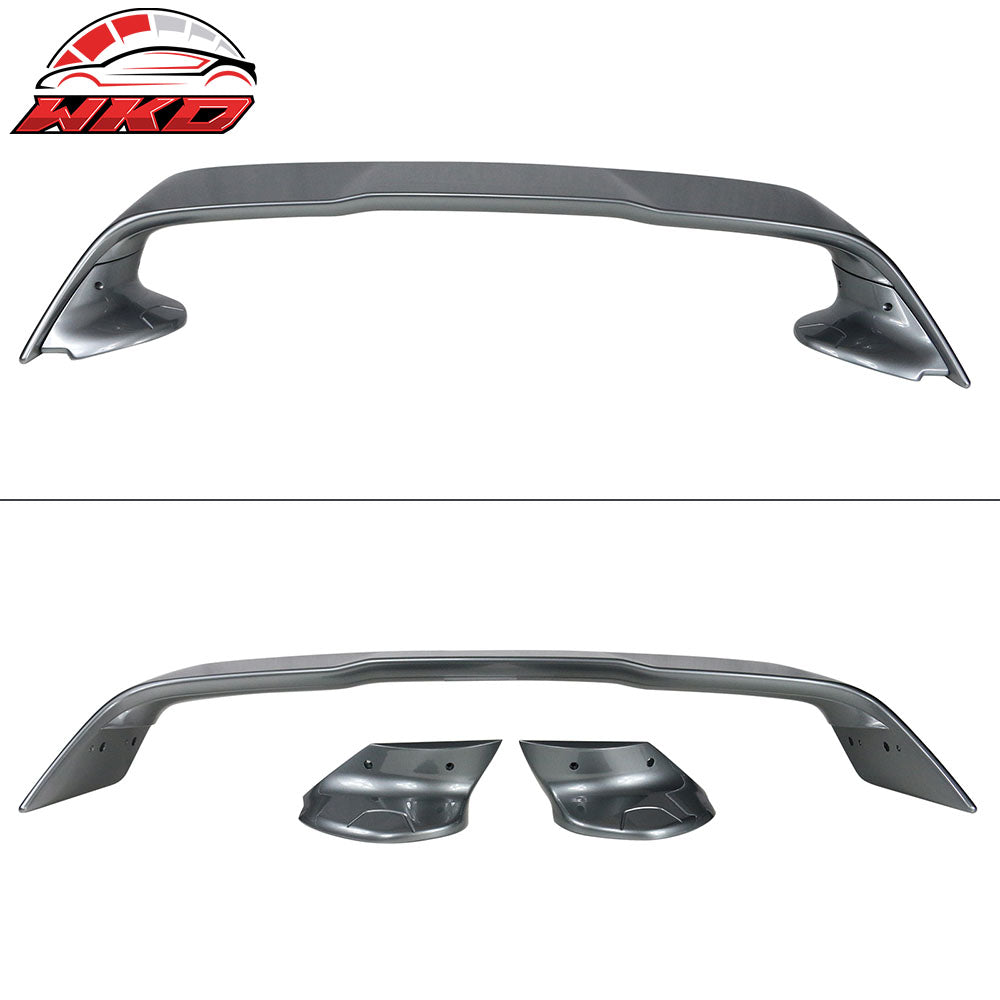 Fits 08-17 Mitsubishi Lancer EVO Style Rear Trunk Spoiler ABS Painted #U17 Gray