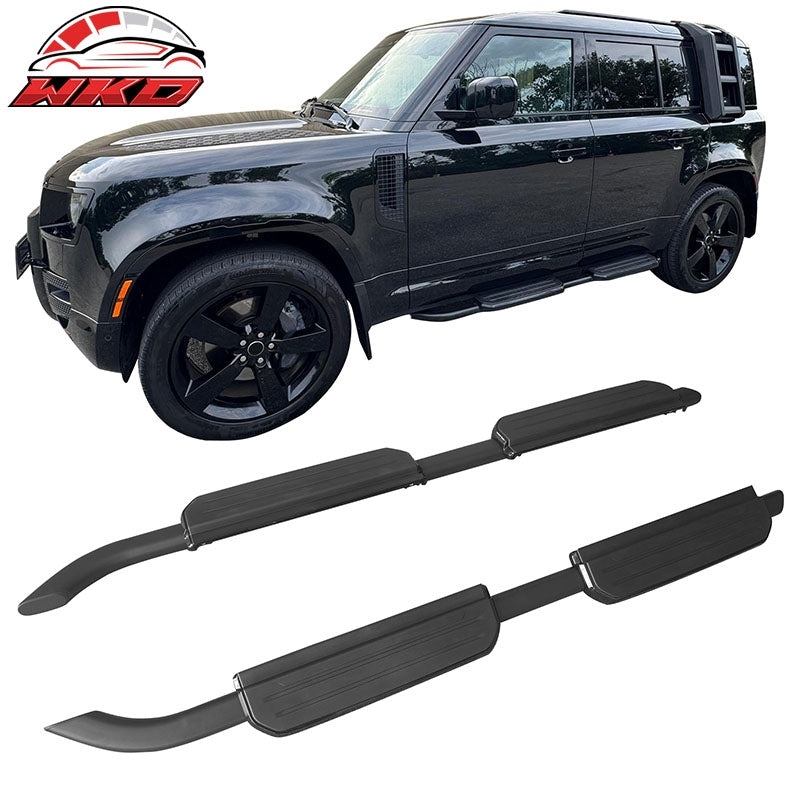 Wholesale 20-26 Land Rover Defender 110 130 OE Style Running Boards Black Aluminum