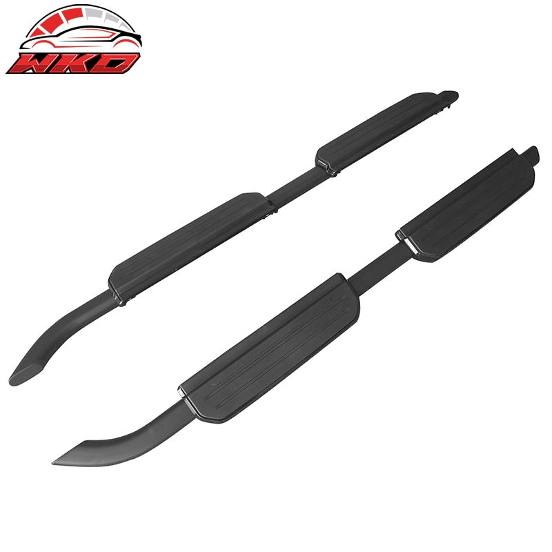 Fits 20-26 Land Rover Defender 110 130 OE Style Running Boards Black Aluminum
