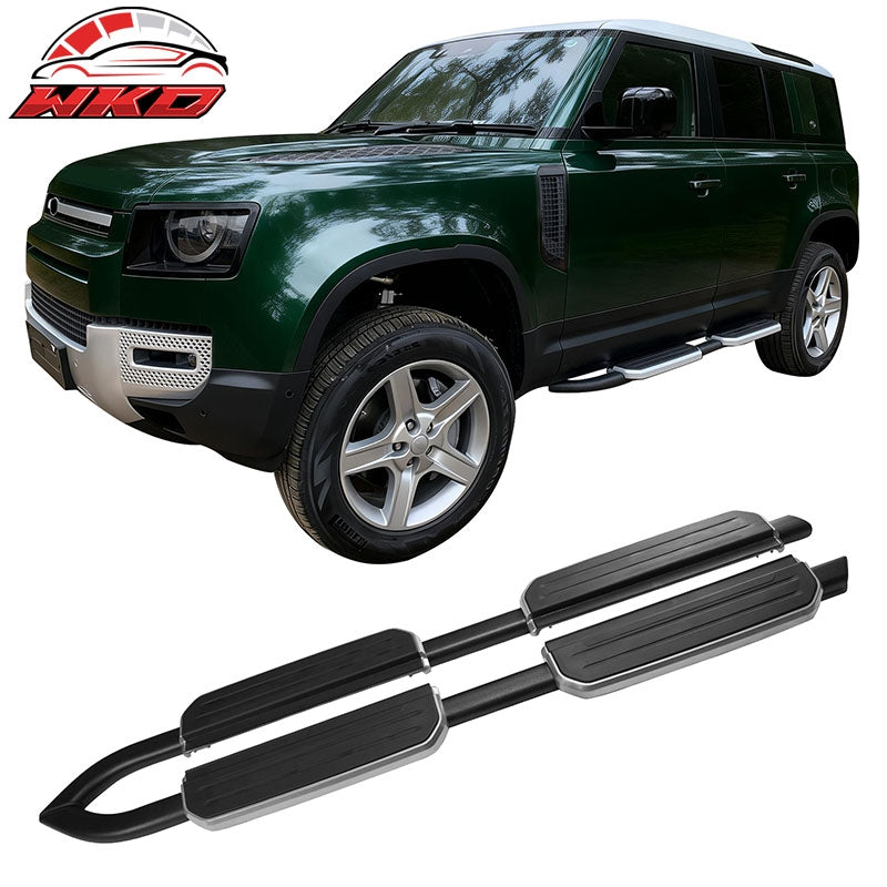 Wholesale 20-26 Land Rover Defender 110 130 OE Style Running Boards Silver Aluminum