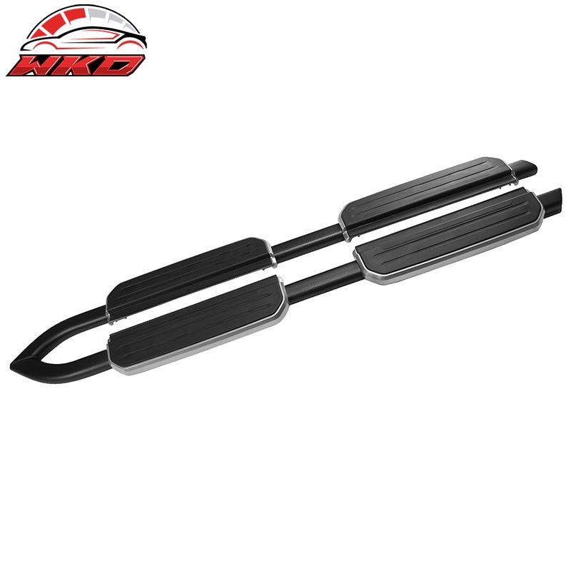 Fits 20-26 Land Rover Defender 110 130 OE Style Running Boards Silver Aluminum