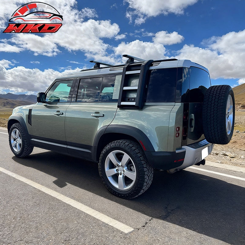 Fits 20-26 Land Rover Defender 110 Passenger Side Step Climbing Ladder Aluminum