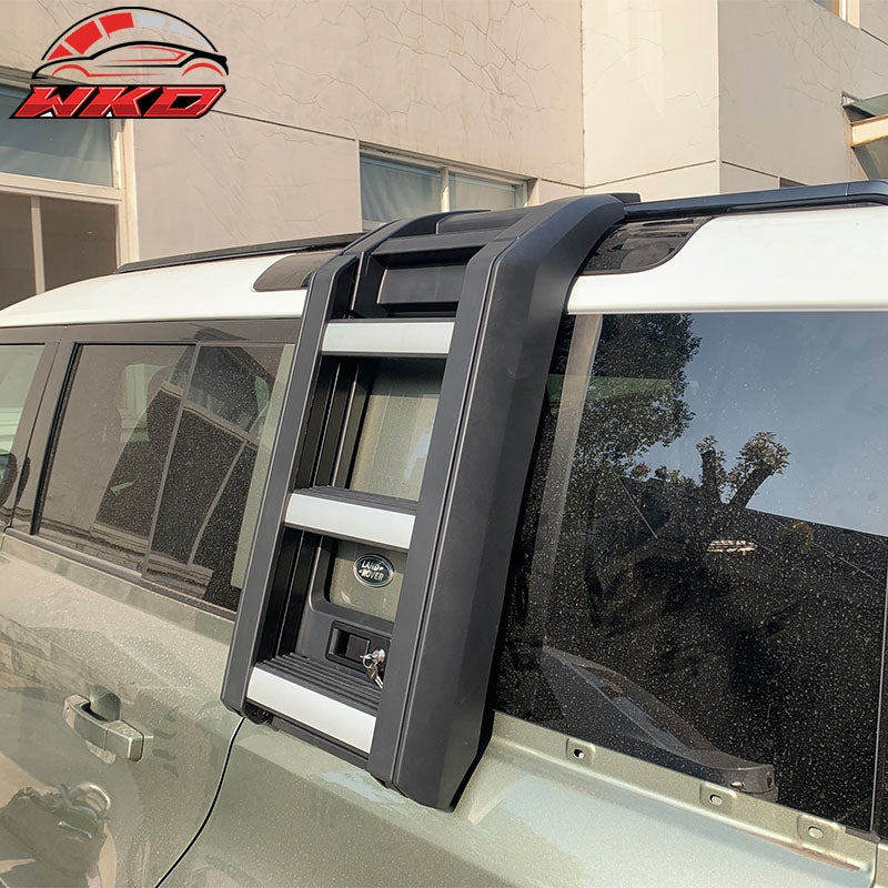 Fits 20-26 Land Rover Defender 110 Passenger Side Step Climbing Ladder Aluminum