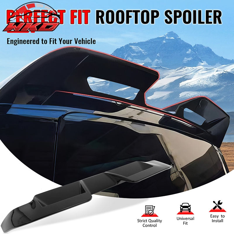 Wholesale 20-26 Land Rover Defender 90/110/130 Roof Spoiler Gloss Black V1 Rear Wing - Wikond Auto