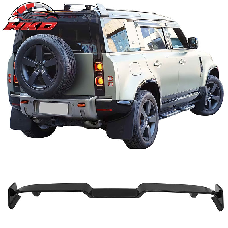 Wholesale 20-26 Land Rover Defender 90/110/130 Roof Spoiler Gloss Black V2 Rear Wing