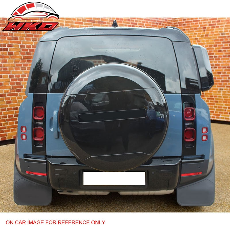 For 20-26 Land Rover Defender Spare Wheel Tire Tyer Cover Carbon Fiber Print