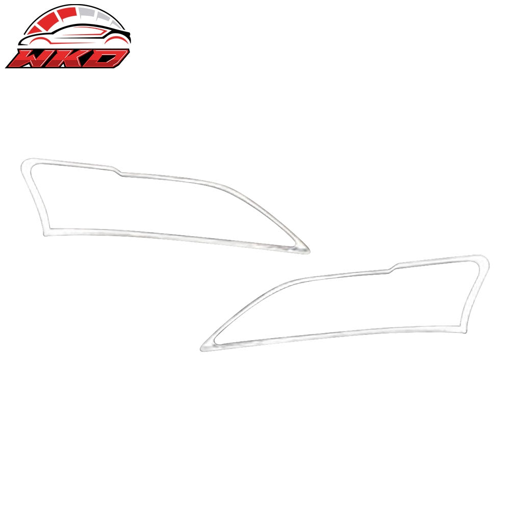 Wholesale 11-13 Lexus CT200h Chrome ABS Front Headlight Bezels Covers Trim 2PCS Set