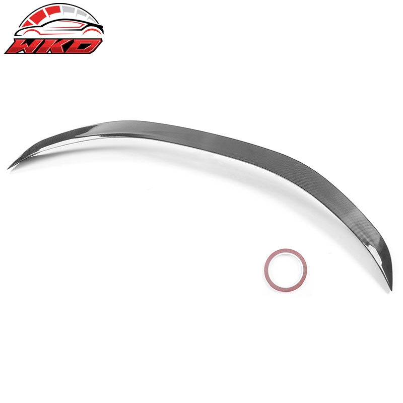 Fits 19-25 Lexus ES ES250 ES300H ES350 OE Style Carbon Fiber Print Trunk Spoiler
