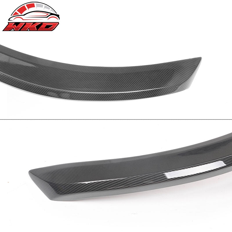 Fits 19-25 Lexus ES ES250 ES300H ES350 OE Style Carbon Fiber Print Trunk Spoiler