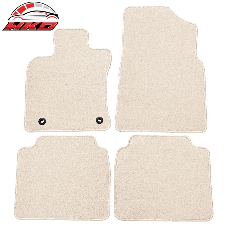 Wholesale 19-25 Lexus ES350 ES300h 4PC Front Rear Floor Mats Carpet Liner Beige Nylon