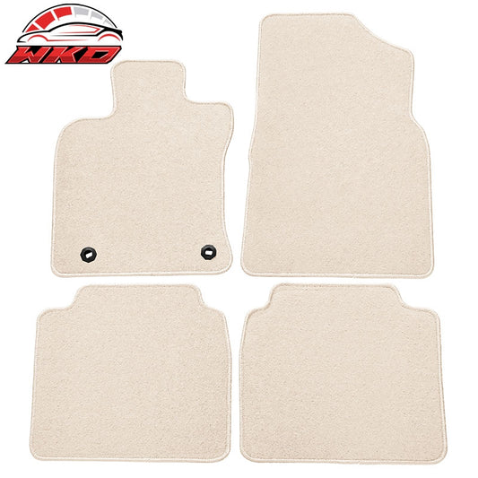 Wholesale 19-25 Lexus ES350 ES300h 4PC Front Rear Floor Mats Carpet Liner Beige Nylon