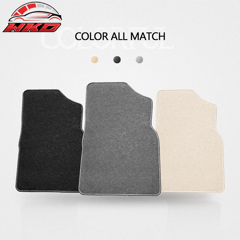 Fits 19-25 Lexus ES350 ES300h Front Rear Floor Mats Anti-slip Carpets Nylon Grey